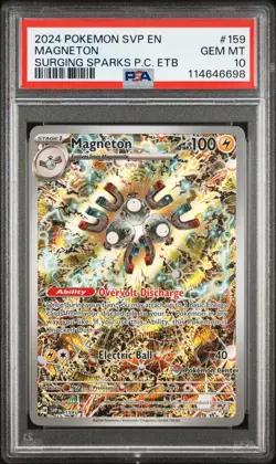 PSA 10 Magneton 159 Pokemon Center PC Promo Pokemon TCG - Image 1