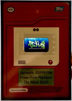 Topps Pokemon 2000 Authentic 35mm Film Frame Lugia Title Screen Movie Logo GRAIL - Image 2