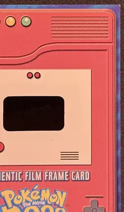 Topps Pokemon 2000 Authentic 35mm Film Frame Lugia Title Screen Movie Logo GRAIL - Image 5