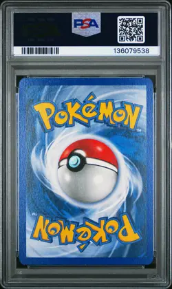 2004 POKEMON EX TEAM MAGMA VS TEAM AQUA #10 TEAM MAGMA'S HOUNDOOM-HOLO PSA 8 - Image 2