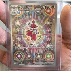 Pokemon Tcg Medicham Alt Rare 241/217 Mega Evolutions Ascended Heroes NM English - Image 1