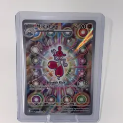 Pokemon Tcg Medicham Alt Rare 241/217 Mega Evolutions Ascended Heroes NM English - Image 3