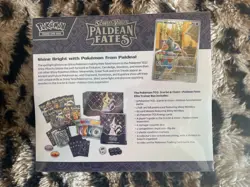 NEW FACTORY SEALED Pokemon Paldean Fates Elite Trainer Box Scarlet & Violet TCG 820650856181 - Image 2