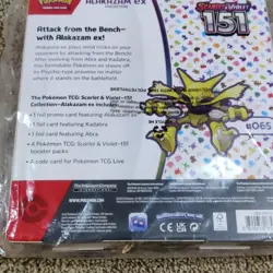 Pokemon TCG 151 Alakazem ex Collection Box Brand New & Sealed - Image 5