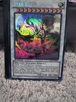 Star Eater (Ghost Rare) JOTL-EN047 Judgment of the Light 1st Edition Lp/ Mp - Image 3