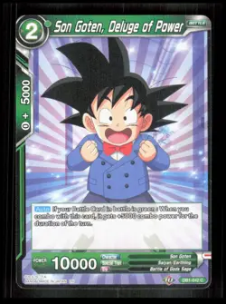 Dragon Ball Super - Son Goten, Deluge of Power - DB1-042 Common Card CB-1-3-F-27 - Image 1