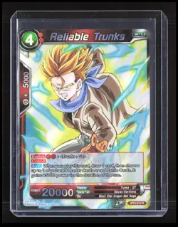 Dragon Ball Super - Reliable Trunks - BT3-010 Rare Battle Card Foil CB-2-2-C-14 - Image 1