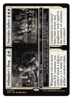 MTG - Dollmaker's Shop / Porcelain Gallery - Mythic - Duskmourn (DSK) - M/NM - Image 1