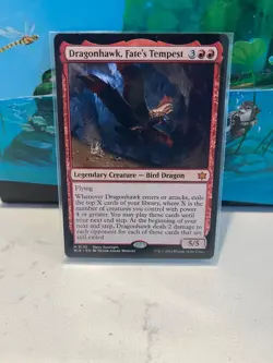 MTG TCG Dragonhawk, Fate's Tempest Bloomburrow Regular - Image 1