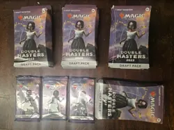 4 Boxes MTG Double Masters 2022 ENGLISH Draft Pack. 3 draft Booster per Box 195166196435 - Image 2