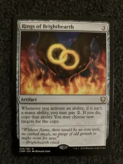 Magic the Gathering MTG - Rings of Brighthearth - Commander Legends - Image 1