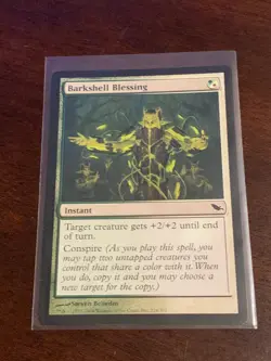 Magic the Gathering Shadowmoor Barkshell Blessing - Image 1