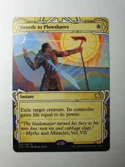 MTG - Swords to Plowshares Showcase - Strixhaven Archives #010 - NM Rare - Image 1