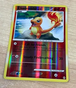 Pokemon Card - Charmander LV. 13 - Reverse Holo - 59/99 - 2009 - HP!! - Image 1