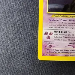 Pokemon TCG Slowking 14/111 Neo Genesis Unlimited Holo Rare LP+/NM - Image 5