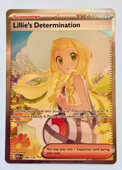 Pokemon - Lillie's Determination SIR 184/132 - Mega Evolutions - Near Mint - Image 1