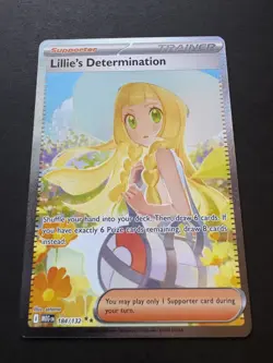 Pokemon TCG - Lillie's Determination 184/132 - Me01 Mega Evolution - NM (OC) - Image 2