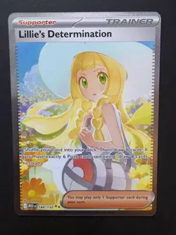 Pokemon TCG - Lillie's Determination 184/132 - Me01 Mega Evolution - NM (OC) - Image 3