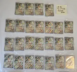 Pokemon Eevee SVP 173 Holo Full Art Card English-25,Prismatic Evolutions 50packs - Image 2