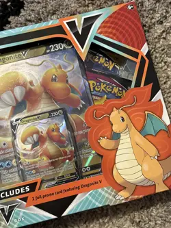 Pokemon TCG Dragonite V Collection Box New & Sealed - Evolving Skies Booster - Image 2