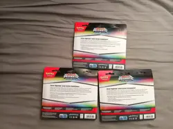 Pokemon TCG Prismatic Evolutions Tech Sticker Collection Set Lot Of 3 Sealed New - Image 2