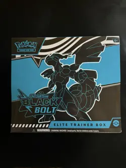 Pokemon Scarlet & Violet Black Bolt ETB (new factory sealed) - Image 1