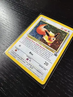 Pokemon Card - Eevee Promo WoTC Black Star Promo 11 MP - Image 4
