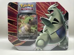 Pokemon TCG Pokemon Tyranitar V Striker Tin Brand New Factory Sealed - Image 1