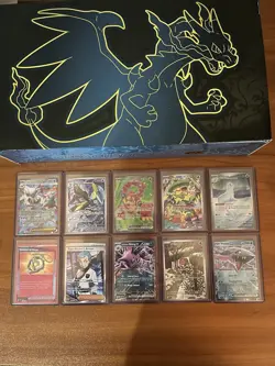 Pokemon Mega Charizard X EX UPC OPENED PROMOS INCLUDED & SEALED - Image 4