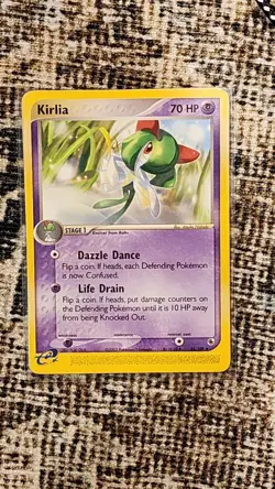 Pokemon EX Ruby & Sapphire (2003) Ralts Kirlia Lot - 3 Cards Near Mint Conition - Image 4