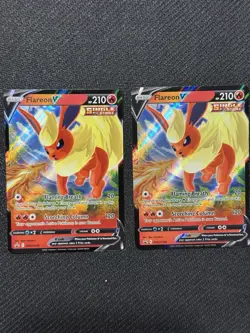 Pokemon TCG Flareon v Black Star Promo SWSH149 - 2 - Image 1