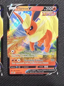 Pokemon TCG Flareon v Black Star Promo SWSH149 - 2 - Image 3