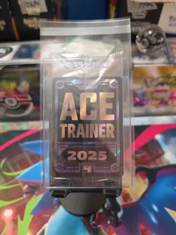 SEALED Celebratory Fanfare 2025 Ace Trainer Reward Promo Pokemon Trophy Card - Image 2