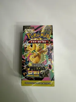Pokemon TCG Mega Dream Ex Mega Evolutions Korean M2a Booster Box New Sealed - Image 1