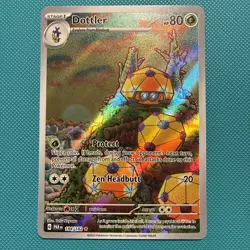 Dottler Rare Illustration Rare 184/182 Sv04: Paradox Rift Pokemon TCG - Image 1