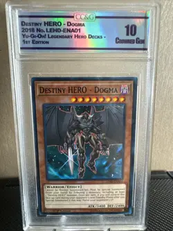 Yu Gi Oh! TCG Destiny Hero Graded Card Lot 5x Slabs CCG - Image 2