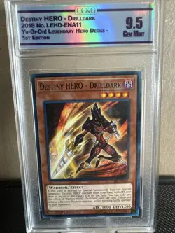 Yu Gi Oh! TCG Destiny Hero Graded Card Lot 5x Slabs CCG - Image 4