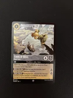 Disney Lorcana Tinker Bell Giant Fairy The First Chapter 193/204 TCG - Image 1