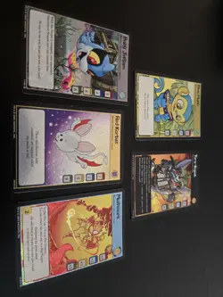 Rare Neopet Card Lot and Redeemable Codes - Image 2