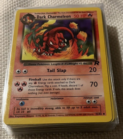 Pokemon Complete Team Rocket Unlimited Unc/Com Set 48 Cards NM/M - Image 1