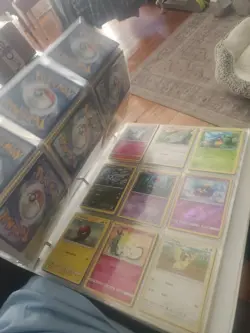 Pokemon Card Lot Binder Unknown 200 + Cards Pikachu - Image 1