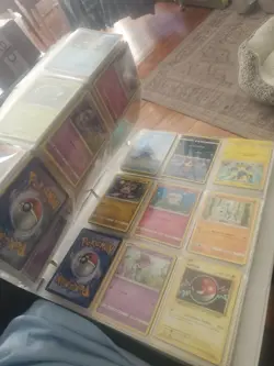 Pokemon Card Lot Binder Unknown 200 + Cards Pikachu - Image 5