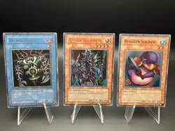 Yu-Gi-Oh! TCG 1st Edition Holo Cards Lot of 3, SKE-015, SDP-001, and SDJ-022 - Image 1