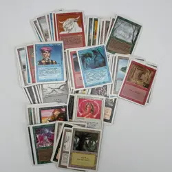 Magic the Gathering Revised Edition (1994) 100 Card Lot Set | White Border | MTG - Image 3