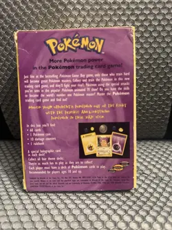 Pokemon OPENED Base Set Zap! Deck! - 1999 - With Mewtwo (read) - Image 2