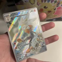 Pokemon TCG Raboot 147/142 Illustration Rare Stellar Crown NM - Image 3
