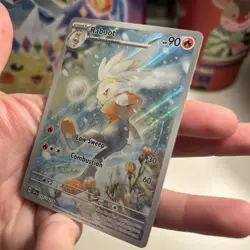 Pokemon TCG Raboot 147/142 Illustration Rare Stellar Crown NM - Image 5