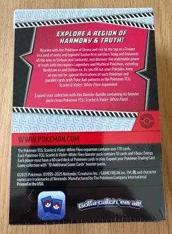 Pokemon TCG White Flare Booster Bundles Factory Sealed ￼ - Image 2