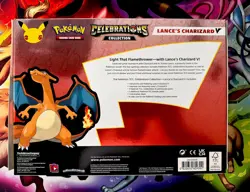 Pokemon TCG Celebration Box Lance's Charizard V Brand New Sealed! 820650809392 - Image 2
