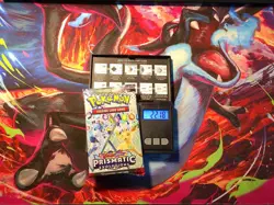 VERY HEAVY! GOD PACKUUU 22.18g Prismatic Evolutions Pokemon TCG Booster (SEALED) - Image 1